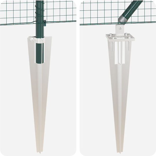 vidaXL Plasă De Sârmă Modul Verde 1.4x10m