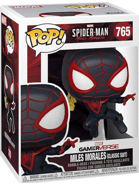 Funko Поп! Marvel: Spider-Man - Miles Morales (Classic Suit) 765 Chase