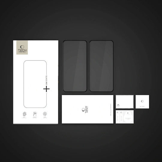 Tech-Protect Fit+ Full Glue Tempered Glass 2τμχ (Nothing Phone 3a / 3a Pro / 4a / 4a Pro / CMF Phone 2 Pro)