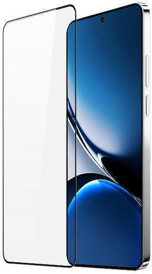 Tempered Glass Full Glue Xiaomi Redmi Note 14 Pro 5g 14 Pro Plus Poco X7 Μαύρο Πλαίσιο