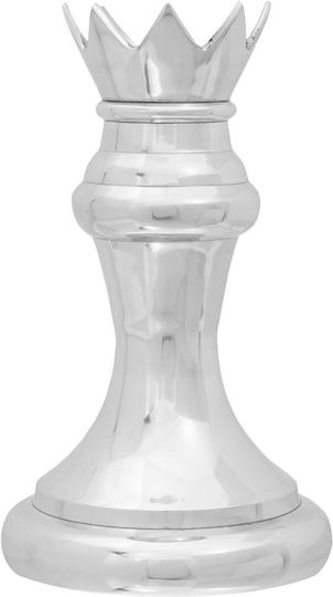 vidaXL Schach Metallisch 17x17cm