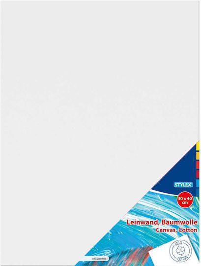 Stylex Creative Canvas pe Șasiu Alb Rectangular cu panze 40x30cm. 1buc