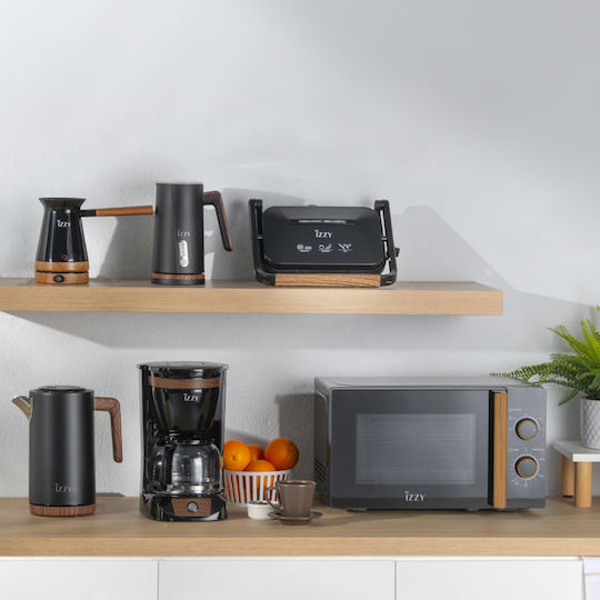 Izzy Kafedaki CP-001 Ηλεκτρικό Μπρίκι 800W με Χωρητικότητα 250ml Μαύρο