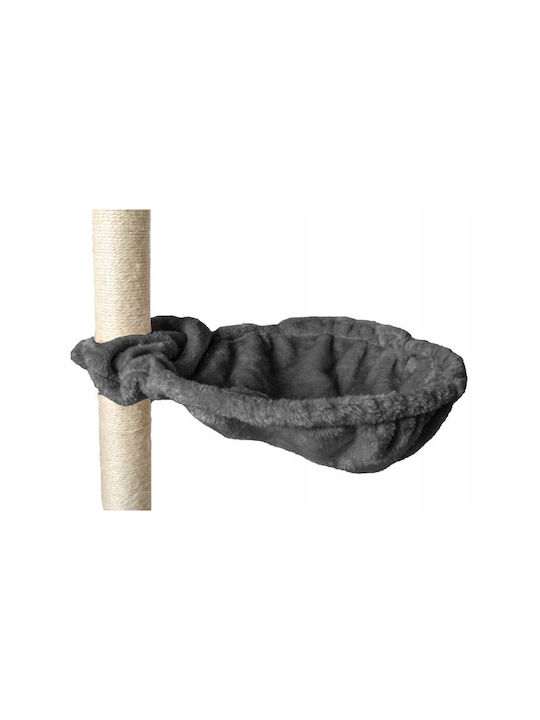 Purlov Scratching Post Cat Trees Gray 5 levels 49x49x118cm