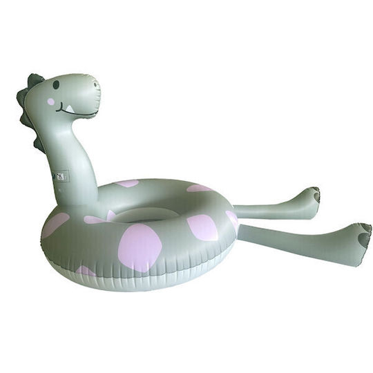 Swim Essentials Σωσίβιο ⌀95εκ Παιδιά 6+ Ετών "green Dino"