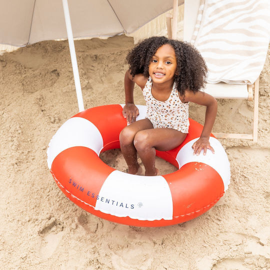 Swim Essentials Kinder Schwimmring mit Durchmesser 90cm. ab 6 Jahren Rot