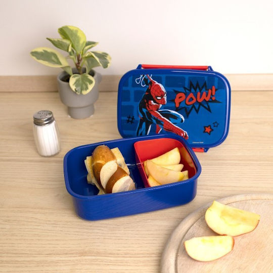 Simba Spider-man Plastik Kinder Lebensmittelbehälter Spiderman 1Es Mehrfarbig 18 x 13.5 x 6cm