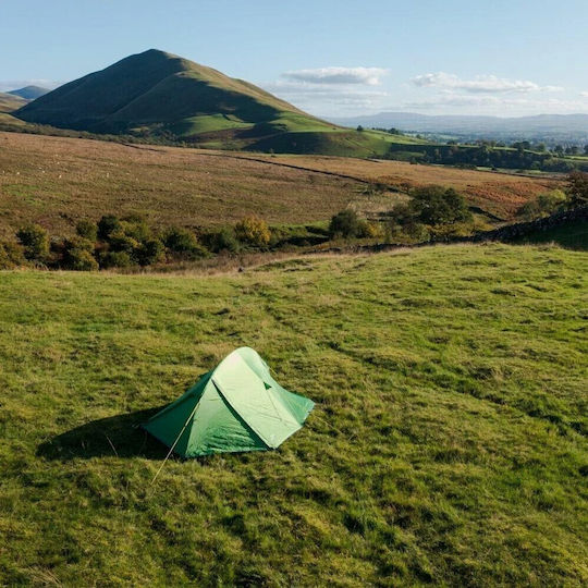 Vango Σκηνή Camping Ορειβασίας Πράσινη με Διπλό Πανί 3 Εποχών για 2 Άτομα Αδιάβροχη 3000mm 300x190x105εκ.