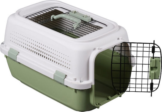Pet Interest Ulysses Cușcă de transport pentru câini Verde 51.5x32.5x29.5cm
