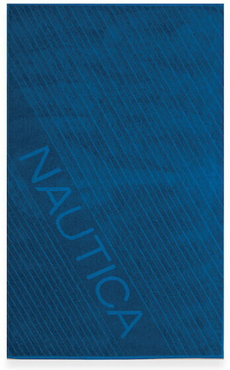 Nef-Nef Homeware Nautica-Nau Cotton Turquoise Beach Towel 160x80cm
