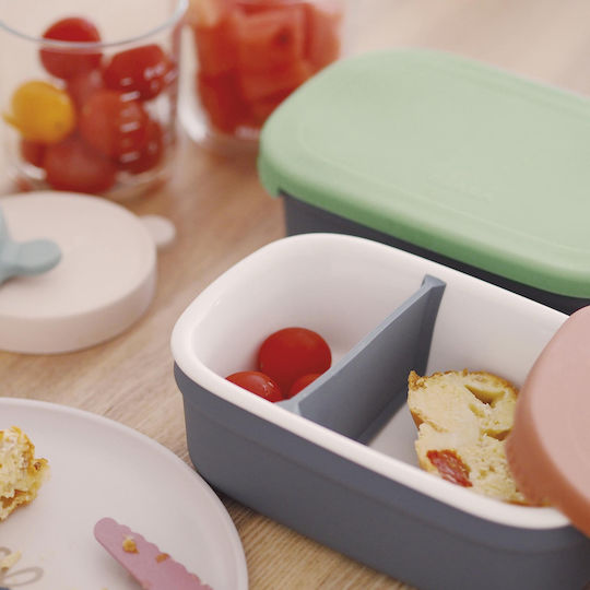 Beaba Plastik Kinder Lebensmittelbehälter Grün