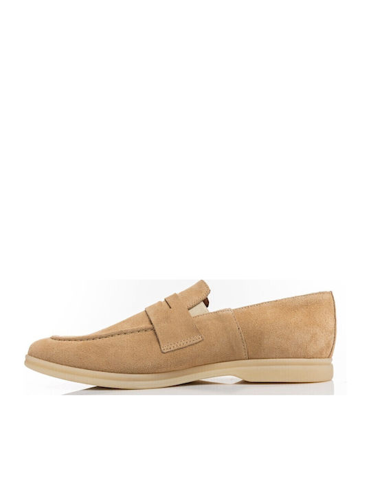 Mocasini barbati in Bej Culori
