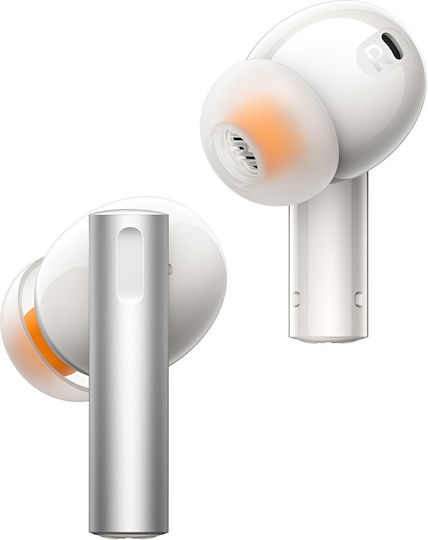 Realme Buds Air 6 Bluetooth Handsfree Ακουστικά με Θήκη Φόρτισης Flame Silver