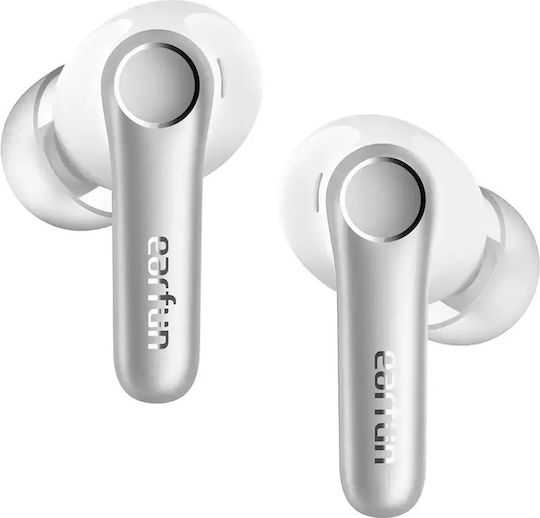 Earfun Air Pro 4 In-ear Bluetooth Handsfree Earphones with Sweat Resistance and Charging Case White