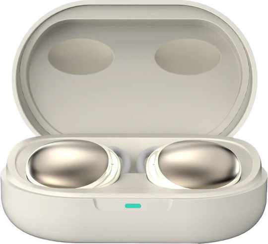 HiFuture FUSION In-Ear Bluetooth-Freisprecheinrichtung Kopfhörer mit Ladeetui Ivory White