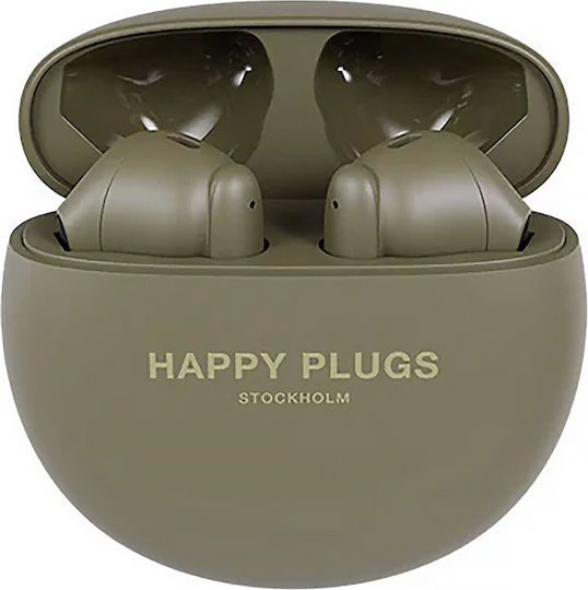 Happy Plugs Joy Lite In ear Bluetooth хендсфри Слушалки с Кутийка за Зареждане Зелен
