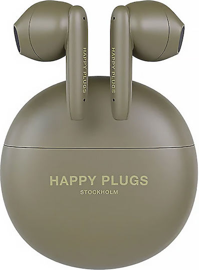 Happy Plugs Joy Lite In ear Bluetooth хендсфри Слушалки с Кутийка за Зареждане Зелен