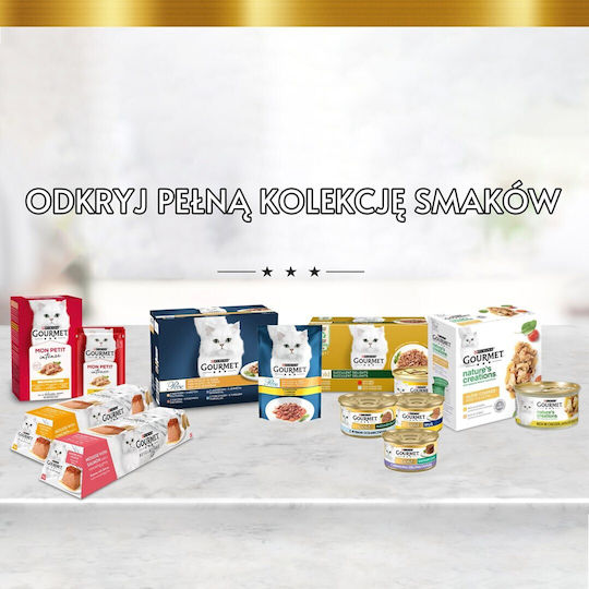 Animonda Carny Wet Food for Cats in Pouches with Chicken, Salmon, Lamb and Fish 8x85gr
