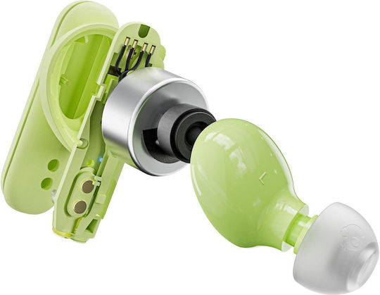 Skullcandy Smokin Buds Bluetooth Handsfree Earphones with Charging Case Matcha