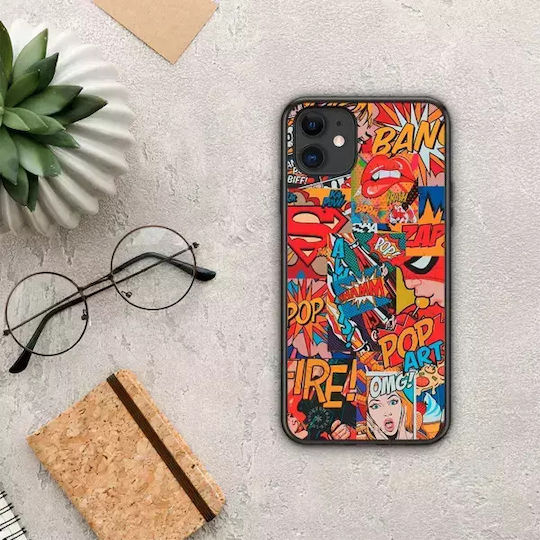 Smartfits Comic Art Back Cover Πολύχρωμο (iPhone 11)