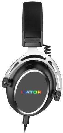 HATOR Hypergang 3 USB Over Ear Gaming Headset cu conexiune USB Negru
