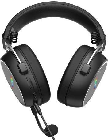 HATOR Hypergang 3 USB Over Ear Gaming Headset cu conexiune USB Negru