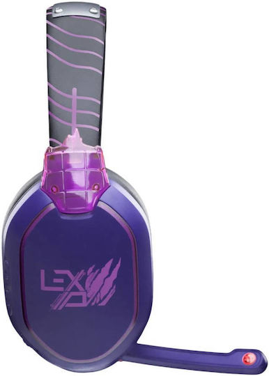 Lexip Sasuke Revenge Drahtlos Über Ohr Gaming-Headset mit Konnektivität 3,5 mm / Bluetooth Bunt für Nintendo Switch / PC / PS4 / PS5 / XBOX