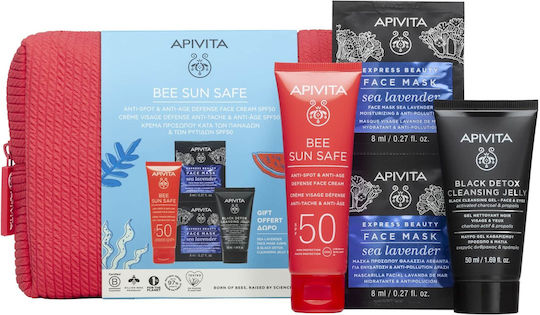 Apivita Bee Sun Safe Set with Sunscreen Face Cream