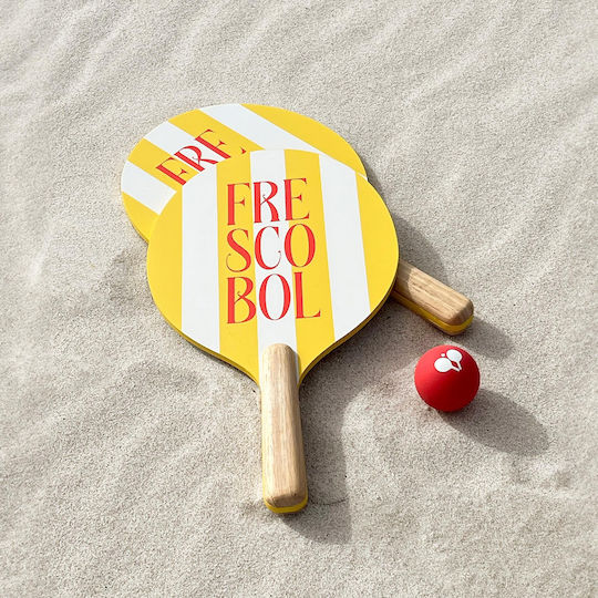 Frescobol Beach Tennis Printwork Kids Beach Rackets & Balls