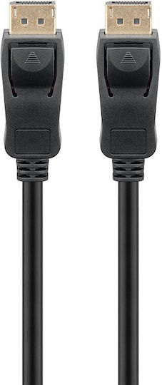 Goobay Cable DisplayPort male - DisplayPort male 5m Μαύρο (74750)