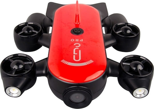 Geneinno T1-Pro Drohne U-Boot 2,4 GHz / 5 GHz mit Kamera 1080p 60fps Rote (150 m)