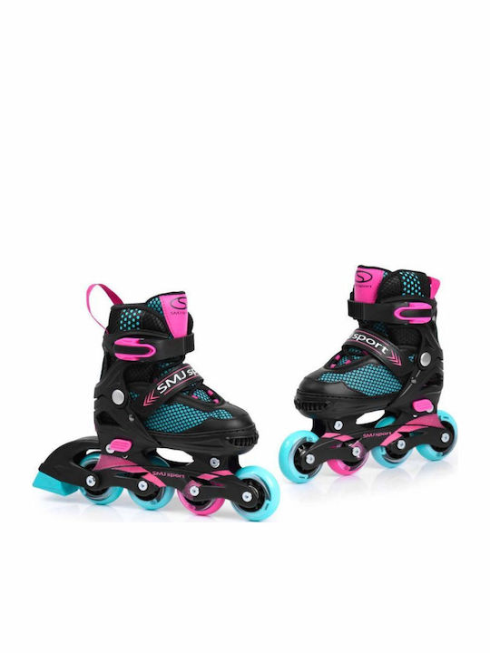 SMJ Sport Inline / Quad Rollers Μαύρα Ενηλίκων/Παιδικά