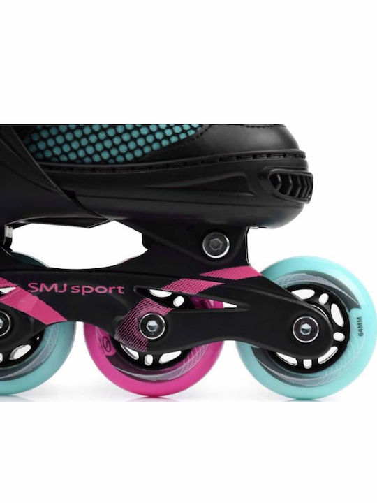 SMJ Sport Inline / Quad Rollers Μαύρα Ενηλίκων/Παιδικά