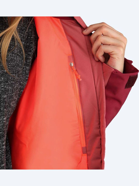 Women's Hiking Jacket Burgundy
