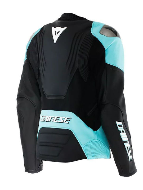 Dainese Racing 5 Women’s Кожено Дамско Яке Black / Water Dainese Racing 5 Women’s Кожено Дамско Яке Black / Water