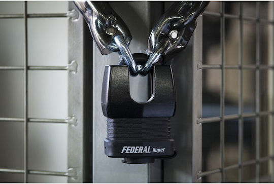 Thirard Steel Padlock Κρυμμένου Λαιμού with Key 65mm 1pcs