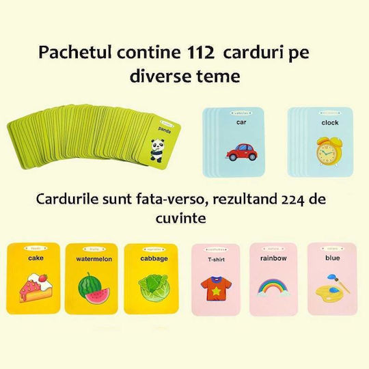 Function Device with 112 Cards Εκπαιδευτικό Παιχνίδι Γνώσεων για 4+ Ετών