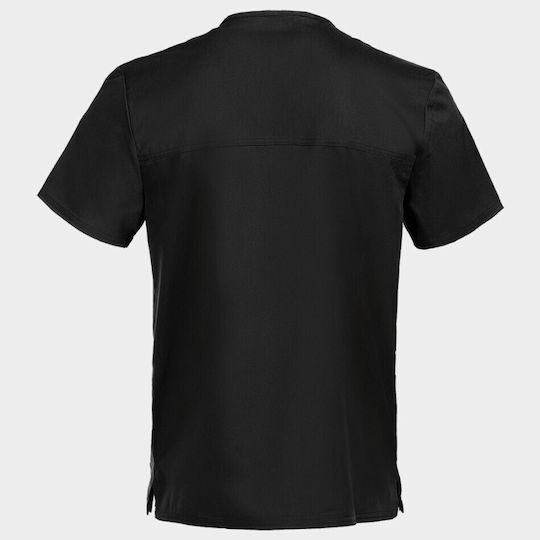 Cherokee WWE670 Male Medical Blouse Black