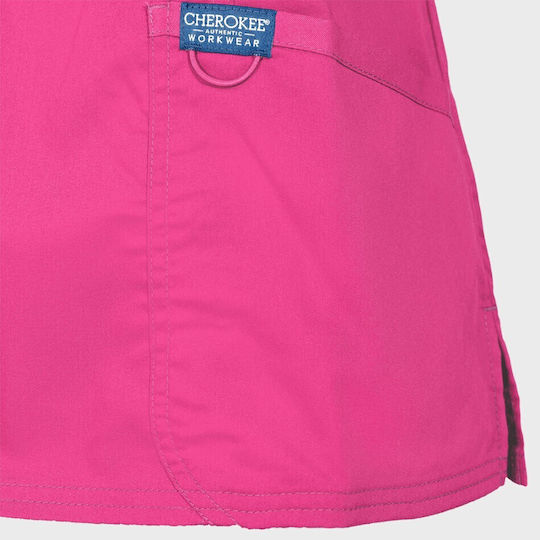 Cherokee WWWE610 Women's Pink Medical Blouse