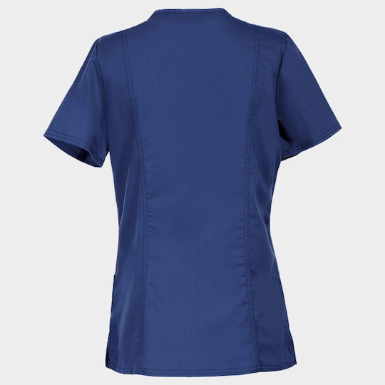 Cherokee WWE620 Women's Navy Blue Medical Blouse