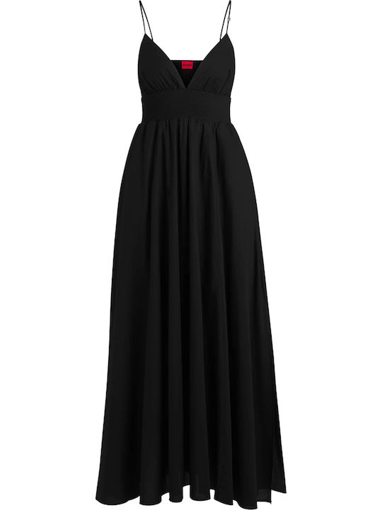 Summer Maxi Evening Dress Black