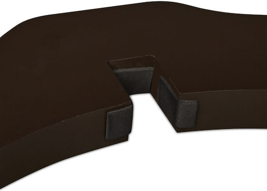 Relaxdays Pliabil Ușă de siguranță din Lemn în Culoare Maro 205x70cm 1buc