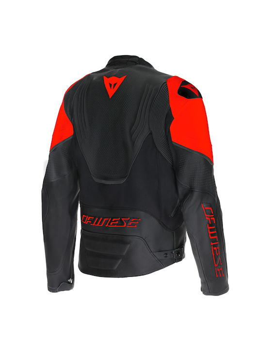 Dainese Racing 5 Perforated Δερμάτινο Ανδρικό Μπουφάν Καλοκαιρινό