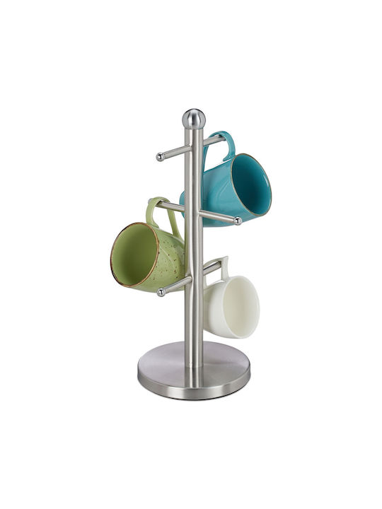 Relaxdays Cupa ei Metal Gri 4052025307066