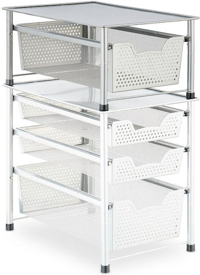 Relaxdays Organizator auto Gri