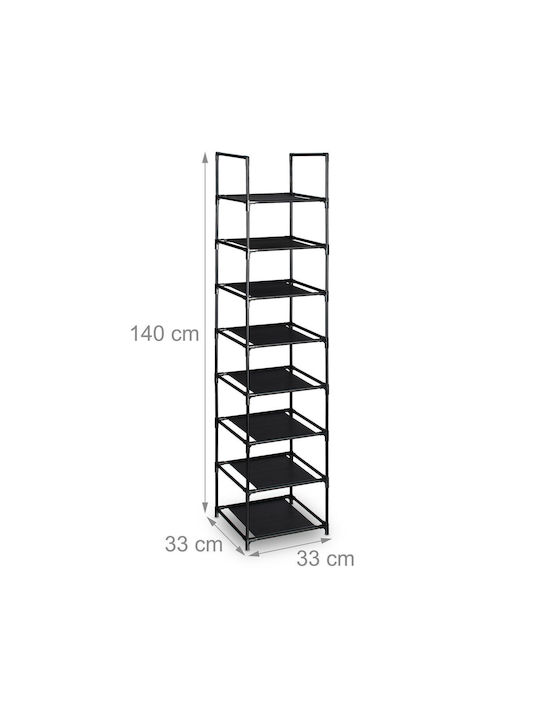 Plastik Schuhschrank 33x33x140cm