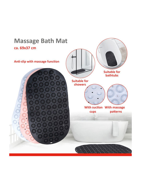 ArteLibre Non-Slip Bath Mat 06451125 69x37cm (Various Colors)