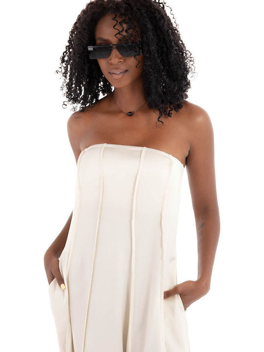 beige korbela maxi dress Ioanna Kourbela Ecru S25362-12053 Color:Black Yellow 59 long based on City Tax Leely Women Floral Blue