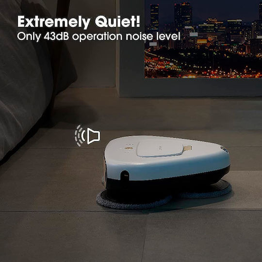 Everybot TS300 Aspirator Robot cu Navigare cu Senzori Albă