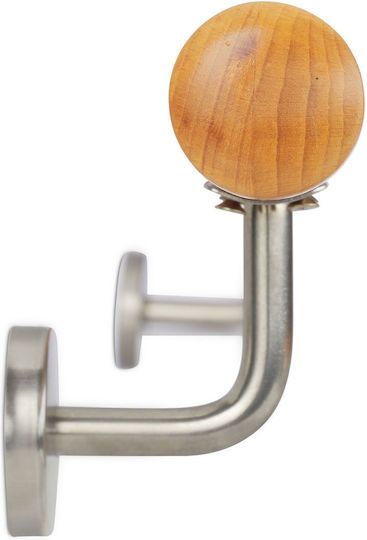 Stainless Steel Beech Balustrade Relaxdays 100cm